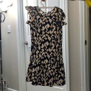 Cheetah print dress